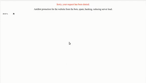 Antibot Pro перед роботом-парсером